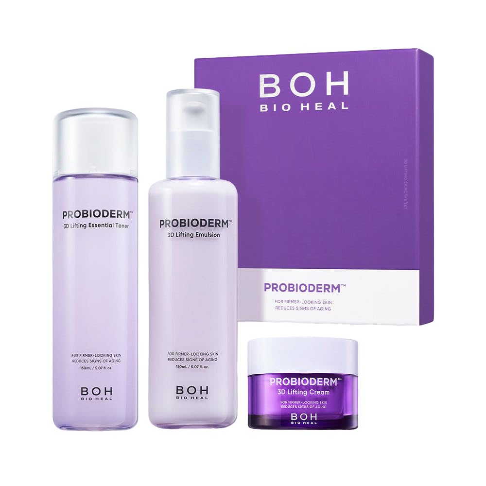 Bioheal BOH Probioderm 3D Lifting Skin Care Special Set (Essential Toner 150ml + Emulsion 150ml)
