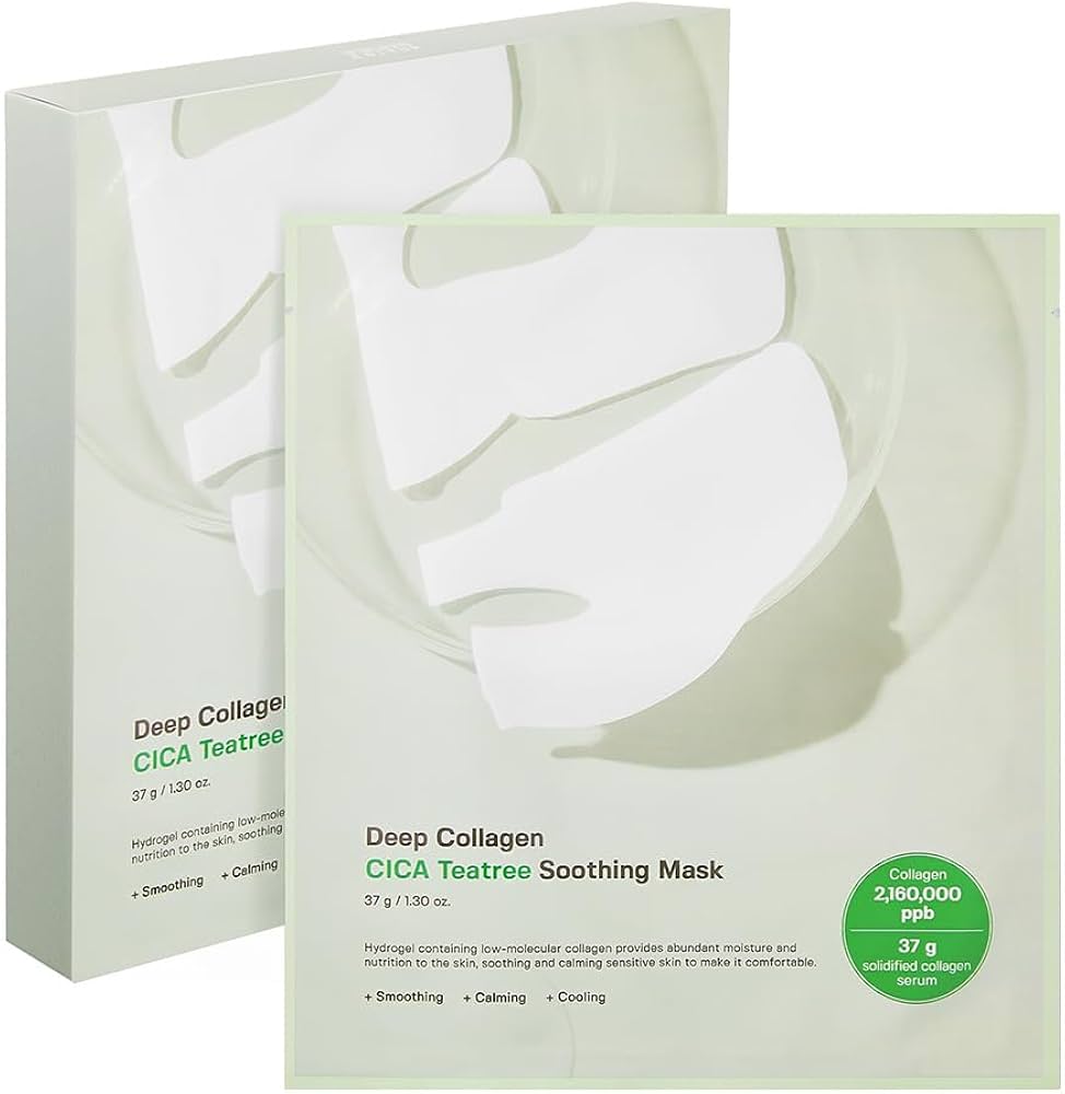 Sungboon Deep Collagen CICA Teatree Soothing Mask 4ea