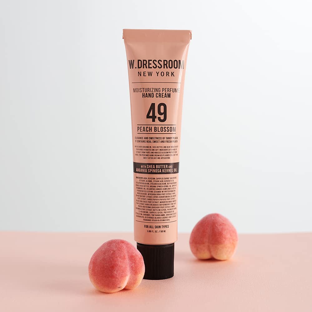 W.DRESSROOM Moisturizing Perfume Hand Cream (No.49 Peach Blossom) 50ml