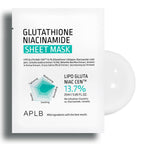 APLB Glutathione Niacinamide Sheet Mask 10ea
