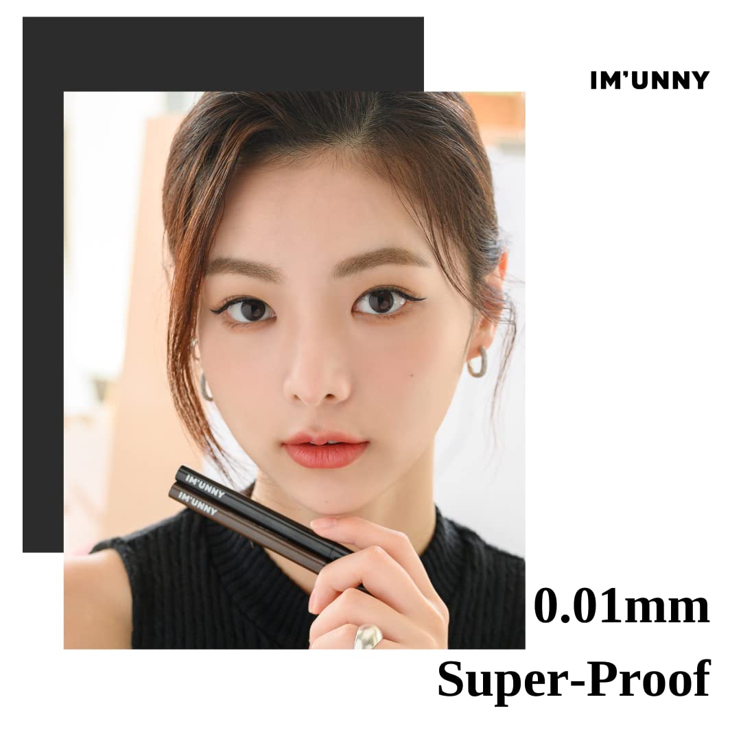 IM'UNNY Waterproof Skinny Eyeliner (#A01 Black) 0.6g