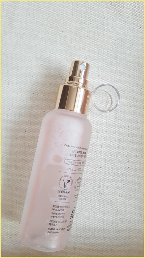 d'Alba 韓國 白松露粉色保濕修護噴霧 100ml