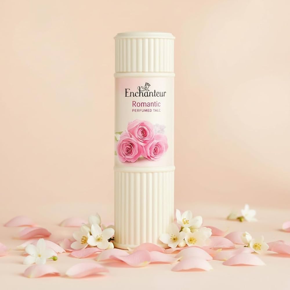 Enchanteur Fragrance Body Powder (Romantic Floral Fragrance) 125g