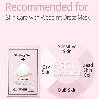 Merbliss Wedding Dress Intense Hydration Mask 10ea