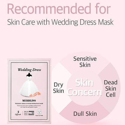 Merbliss Wedding Dress Intense Hydration Mask 10ea