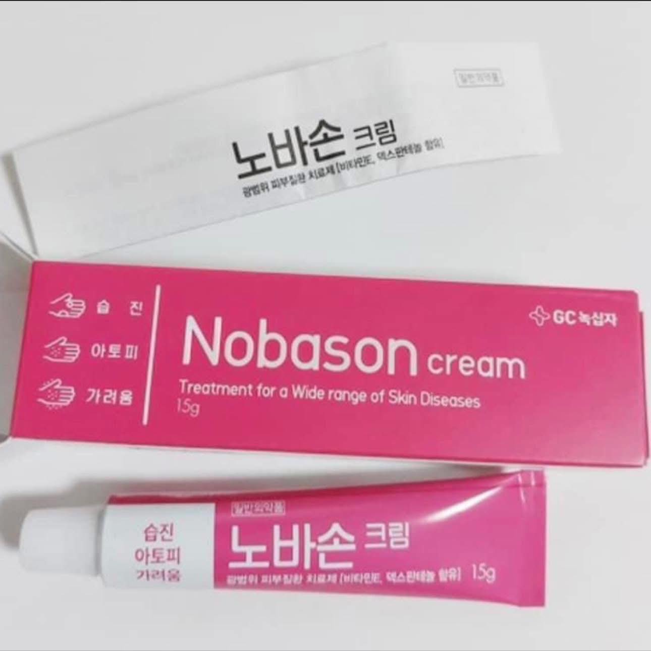 GC Biopharma 韓國 Nobason 快速緩解發炎乳膏 15g