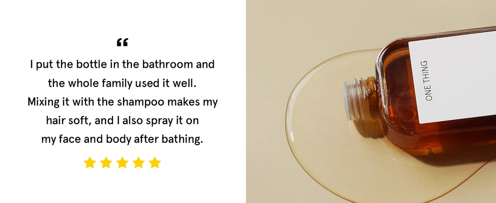 ONE THING 韓國 天然植物萃取 100%魚腥草爽膚水 150ml