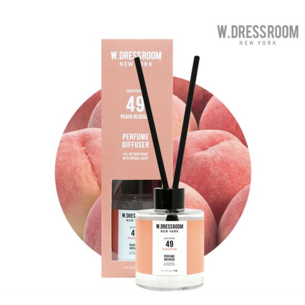 W.Dressroom 韓國 室內藤條香薰擴香器 (No.49 蜜桃香) 120ml