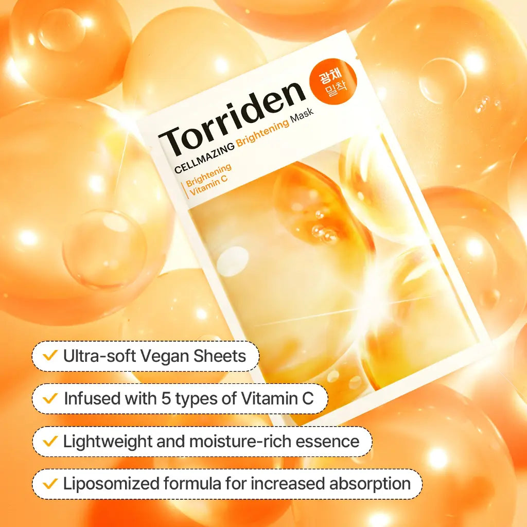 Torriden Cellmazing Vita C Brightening Mask 10ea