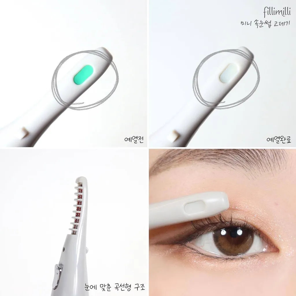 Fillimilli Mini Heated Eyelash Curler 1ea