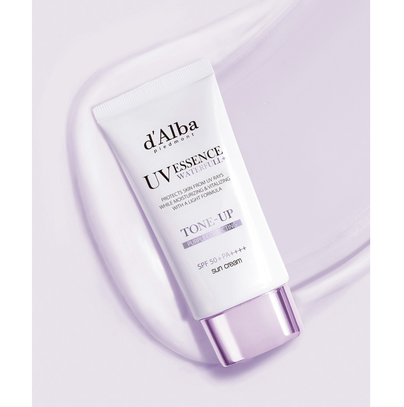 D'Alba 韓國 調色防曬隔離精華乳液 (紫色) SPF50+ PA++++ 50ml