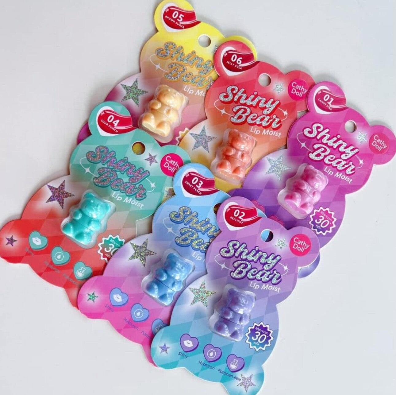 Cathy Doll Shiny Bear Lip Moist (#01 Candy Pink) 1.1g