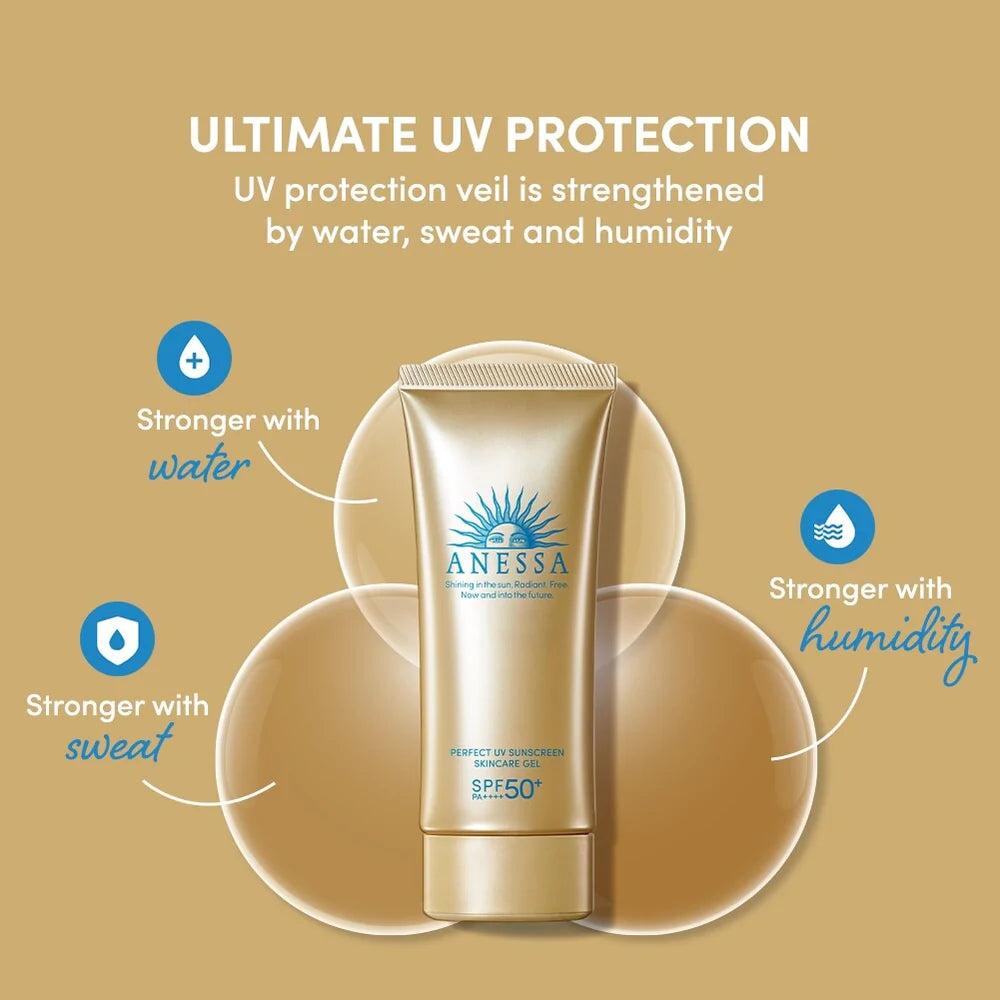 Anessa Perfect UV Sunscreen Skincare Gel SPF50+ PA++++ 90g