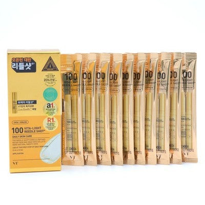 VT Cosmetics Vita Light 100 Reedle Shot Stick Pouch 10 packs / box