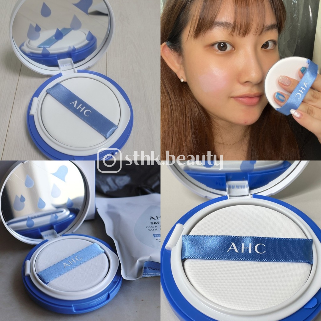 AHC Safe On CICA Calming Sun Cushion SPF 50+ PA++++ 25g