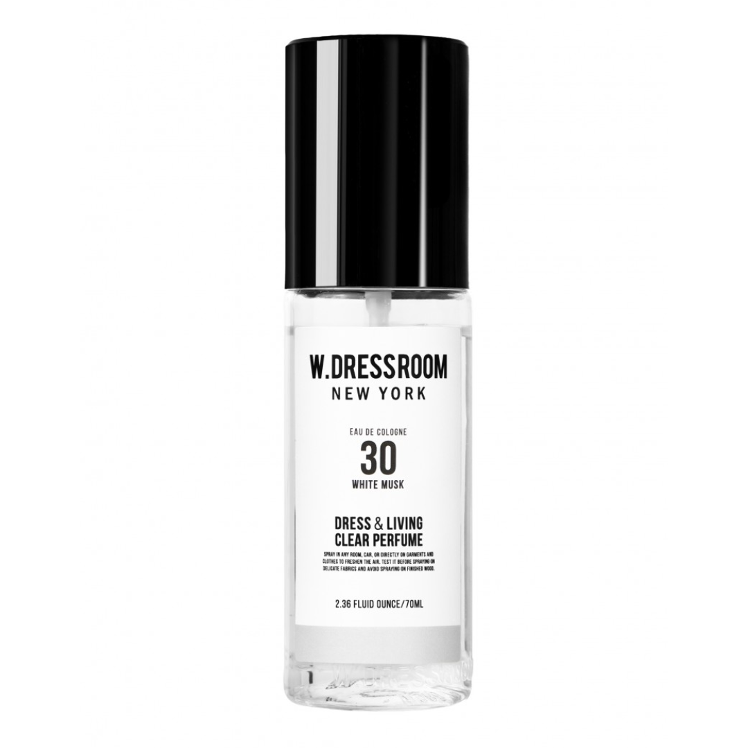 W.DRESSROOM Dress & Living Clear Perfume (No.30 White Musk) 70ml