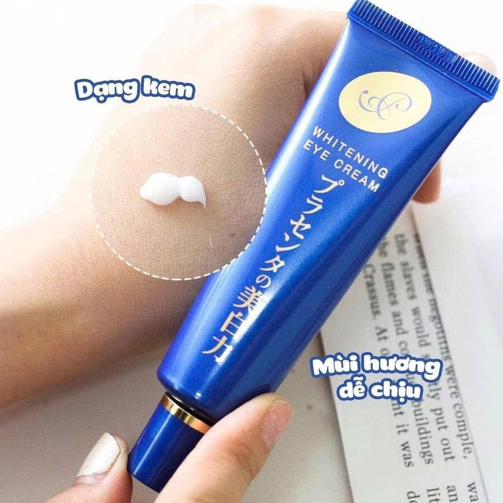 MEISHOKU Placenta Extract Medicated Whitening & Anti-Wrinkle Eye Cream 30g