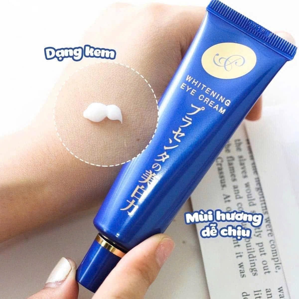 MEISHOKU Placenta Extract Medicated Whitening & Anti-Wrinkle Eye Cream 30g
