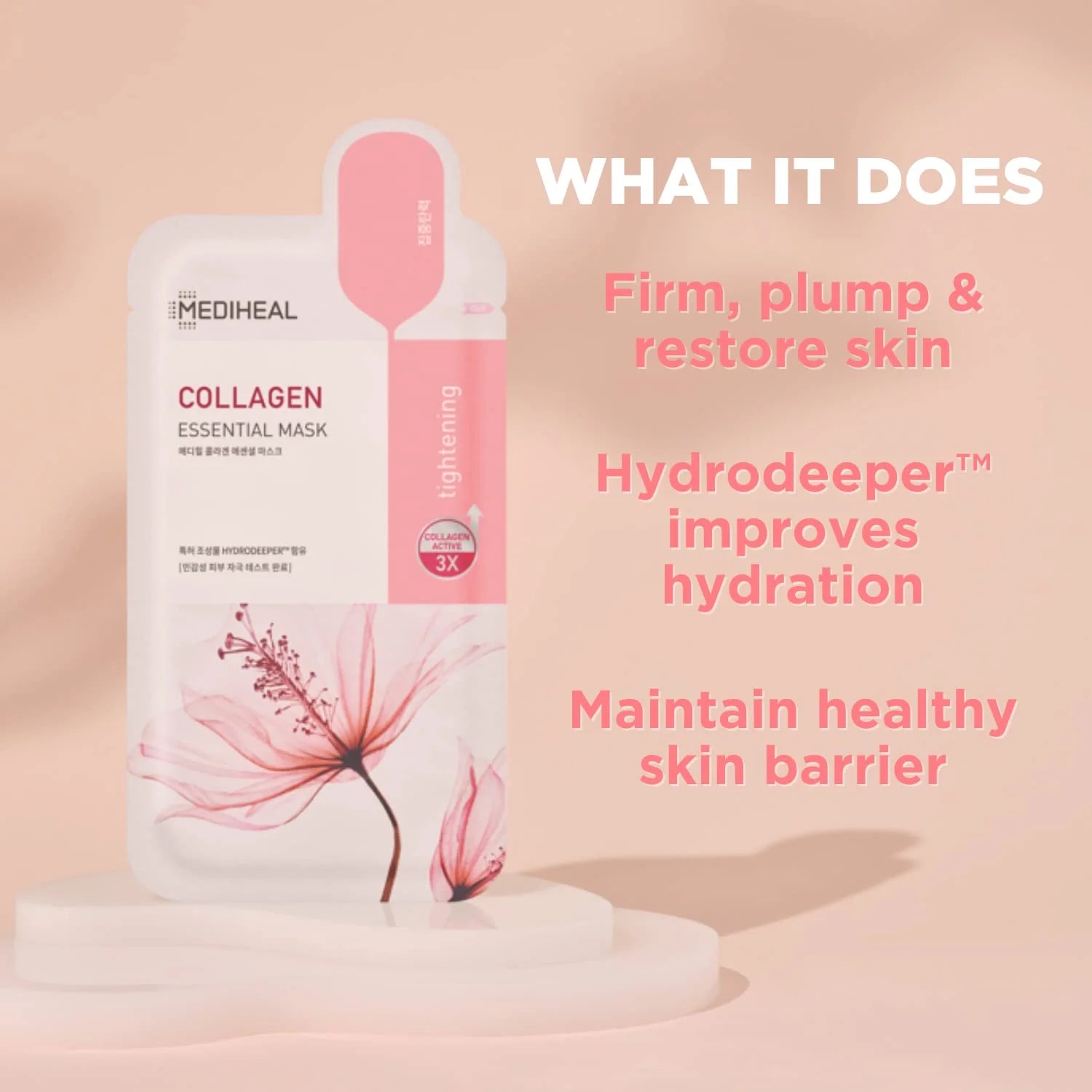 Mediheal Collagen Essential Vegan Mask 10ea