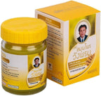 WANG PROM Thai Herbal Massage Yellow Balm (Treat Muscle Sprains & Strains) 50g