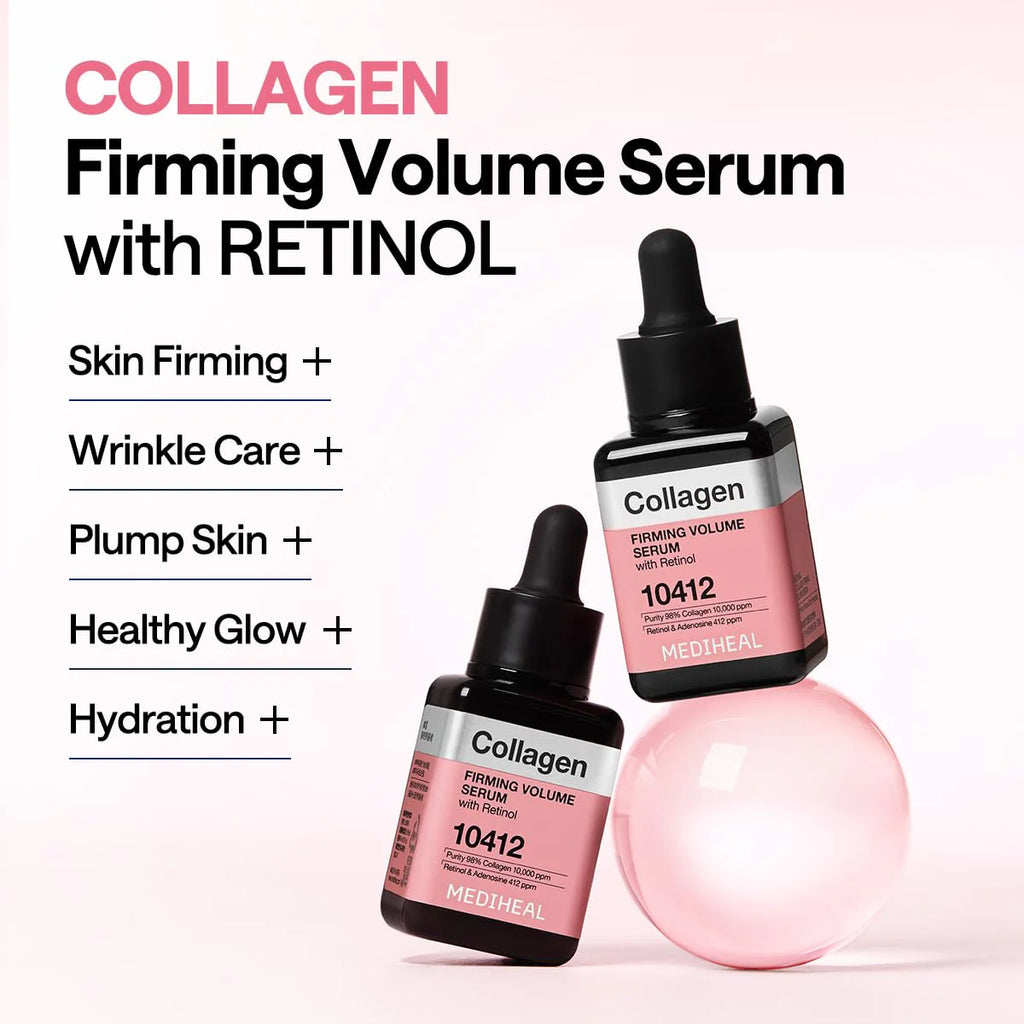 Mediheal 10412 Collagen Firming Volume Serum with Retinol (Reduce Fine Lines) 40ml