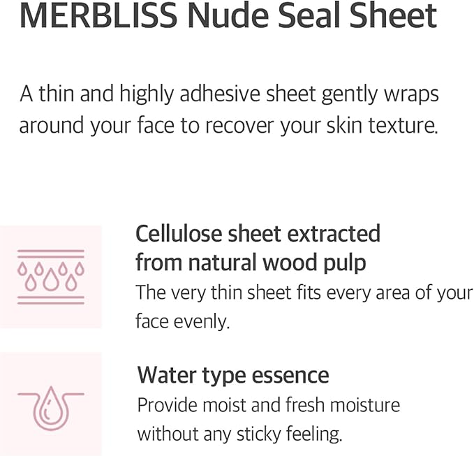 Merbliss 新娘婚紗保濕補水面膜 10片