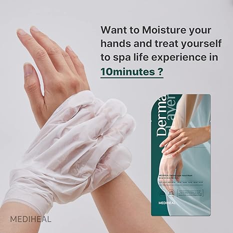 Mediheal Derma Layer Hand Mask 5 Pair/box