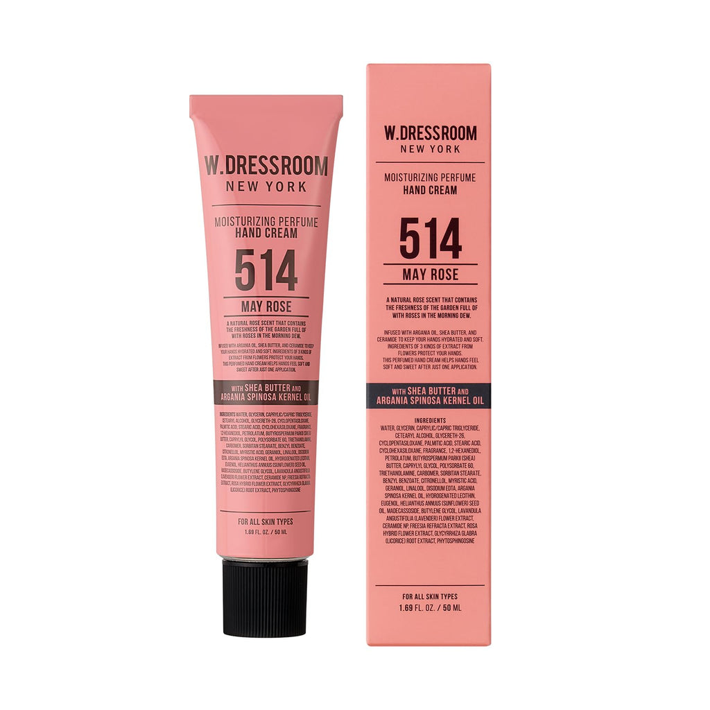 W.DRESSROOM 韓國 保濕香水護手霜 (No.514 五月玫瑰) 50ml
