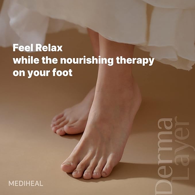 Mediheal 韓國 升級版 高效特強保濕補水腳膜 5對/盒