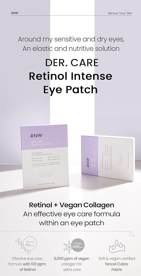 RNW The Care Retinol Intense Eye Patch 10 pairs