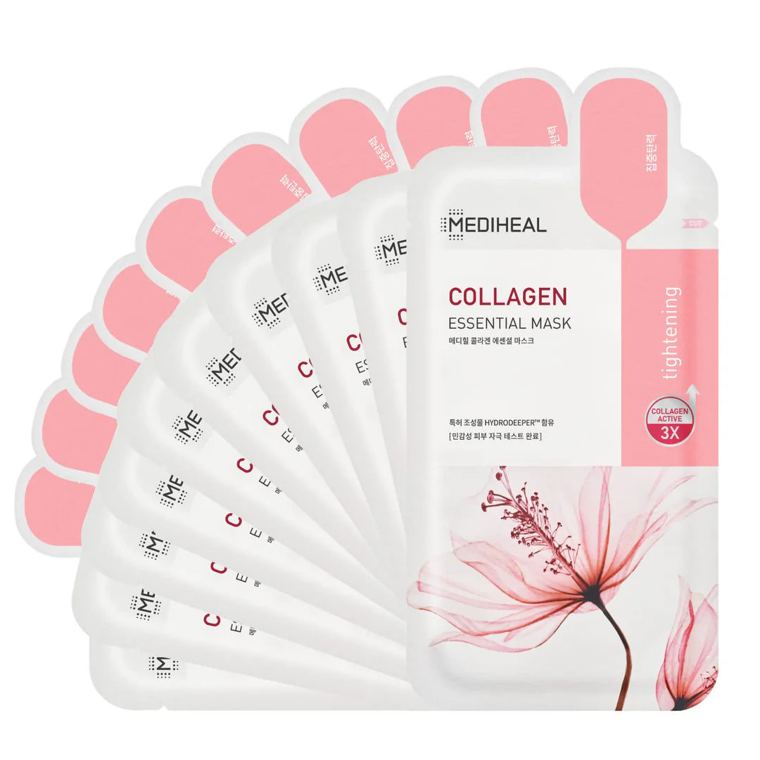 Mediheal Collagen Essential Vegan Mask 10ea