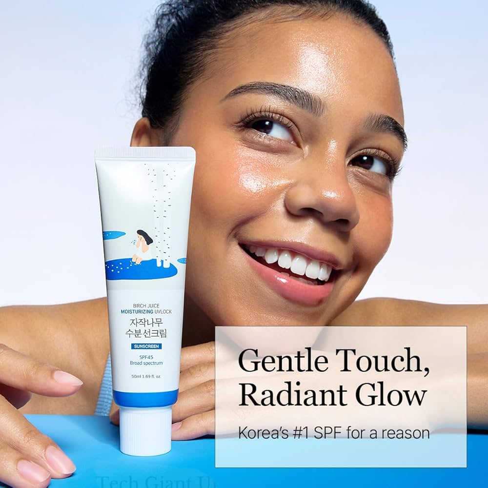 Round lab 韓國 白樺樹長效保濕舒緩強效防曬 SPF50+ PA++++ 50ml