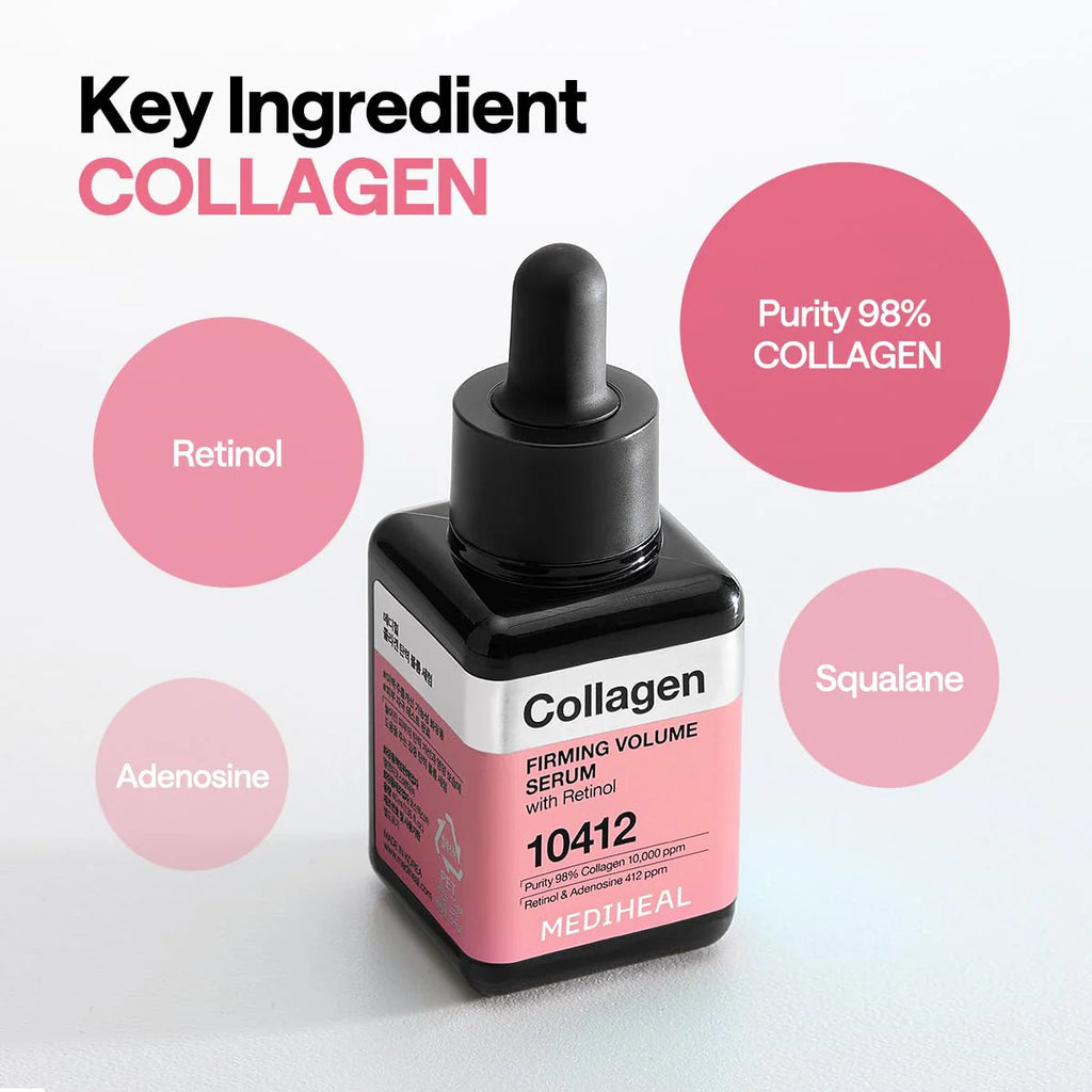 Mediheal 10412 Collagen Firming Volume Serum with Retinol (Reduce Fine Lines) 40ml