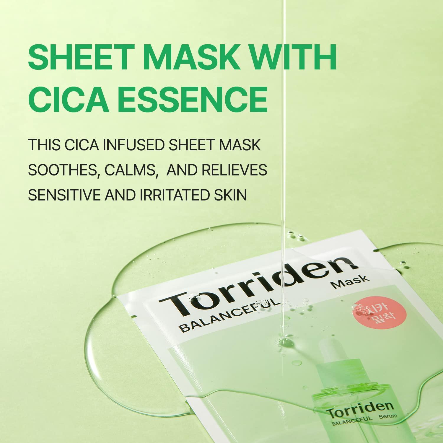 Torriden Balanceful Centella Asiatica Extract Mask 10ea