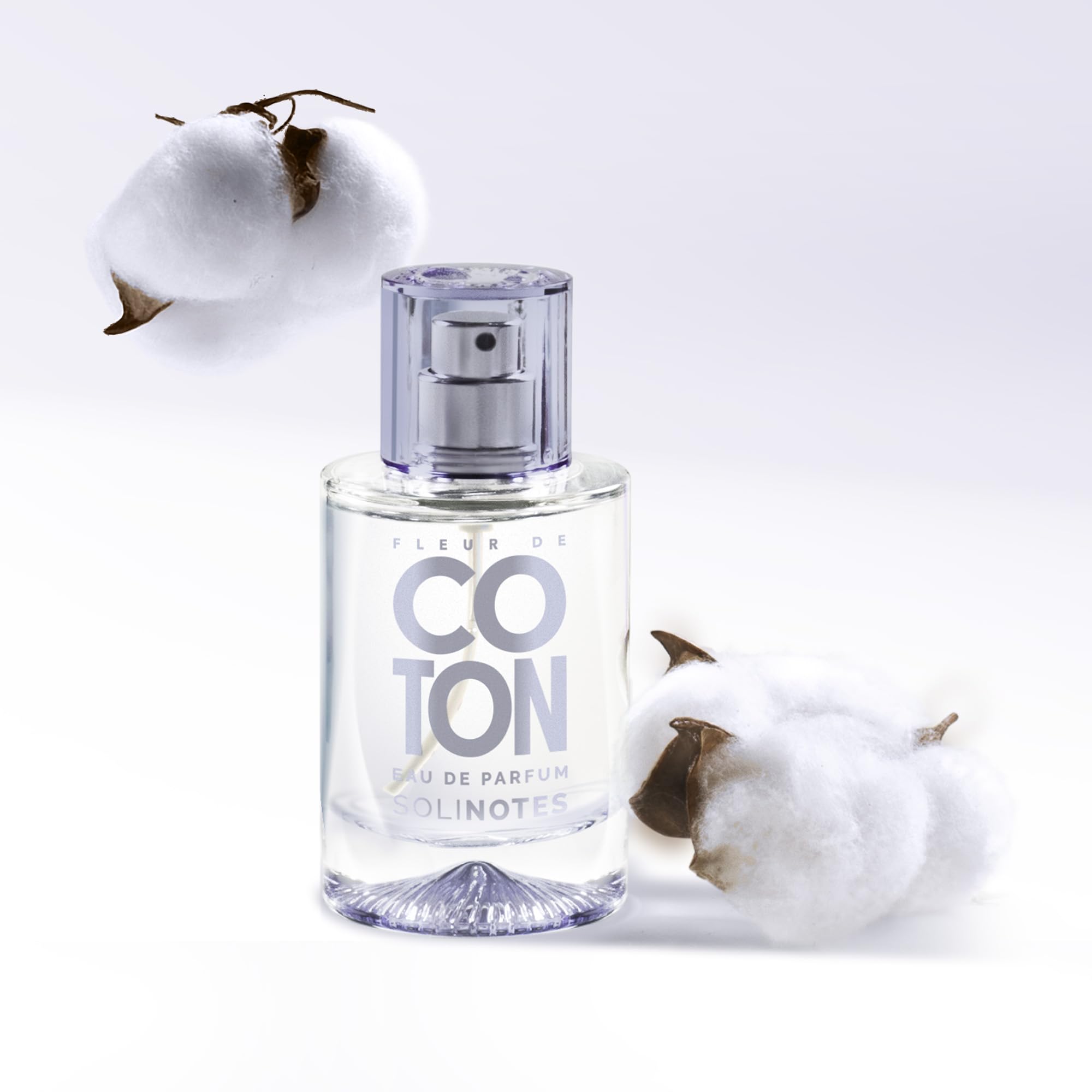 Solinotes Cotton Flower Vegan Eau de Parfum ( Vanilla, Musk & White Cedar) 50ml