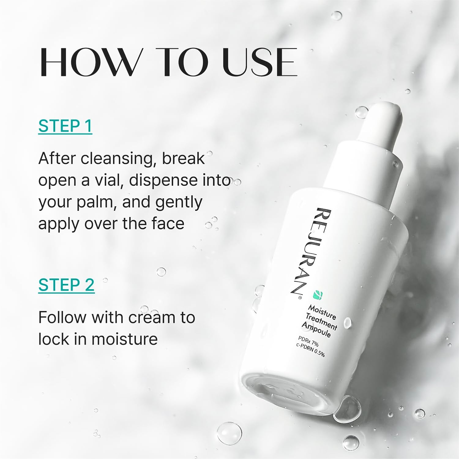 REJURAN PDRx 7% C-PDRN 0.5% Moisture Treatment Ampoule 30ml