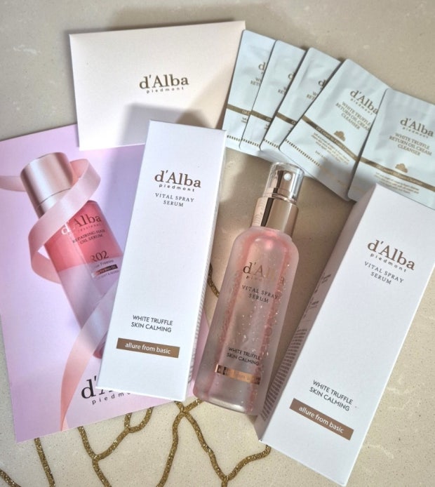 d'Alba 韓國 白松露粉色保濕修護噴霧 100ml