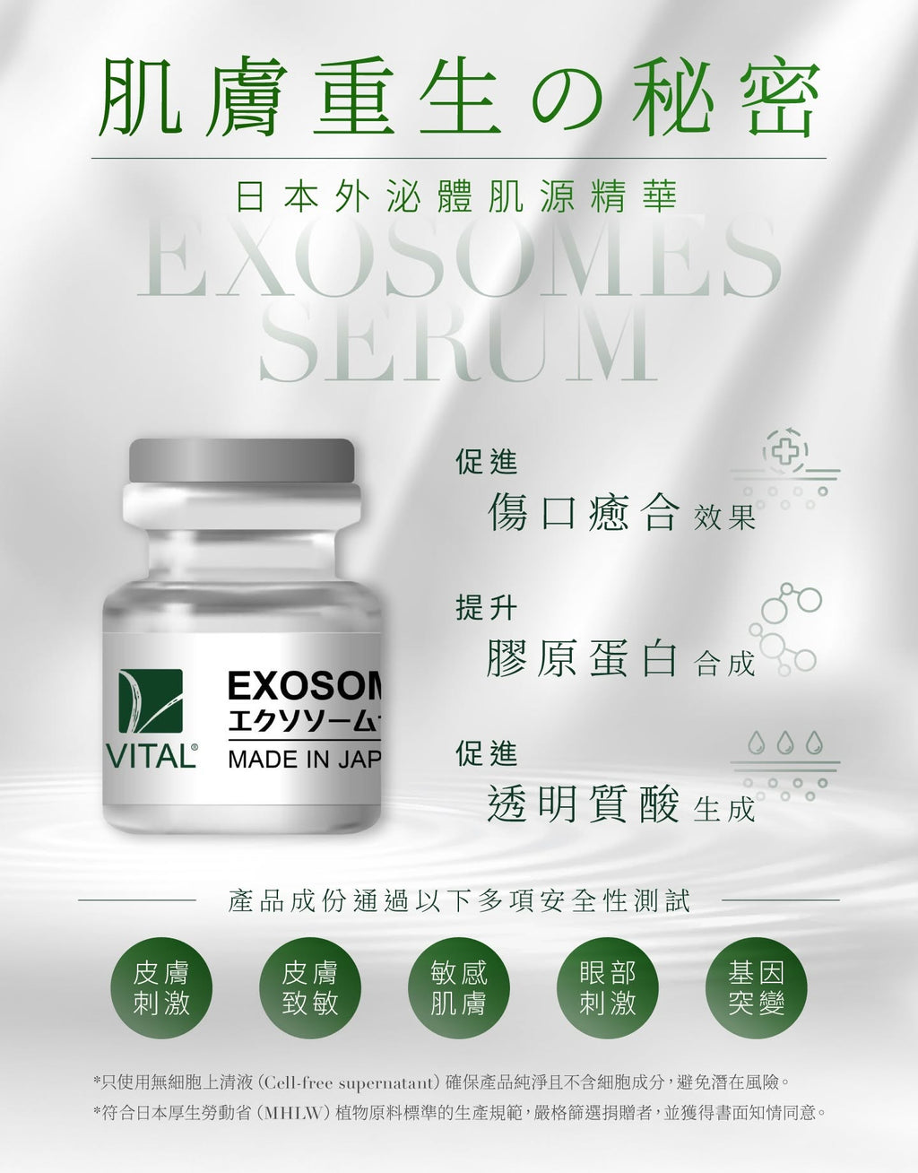 Vital Exosomes Premium Intensive Nourishing Serum Set 3ml x 10