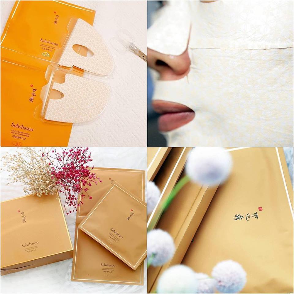 Sulwhasoo koncentreret ginseng fornyende cremet maske EX 18g