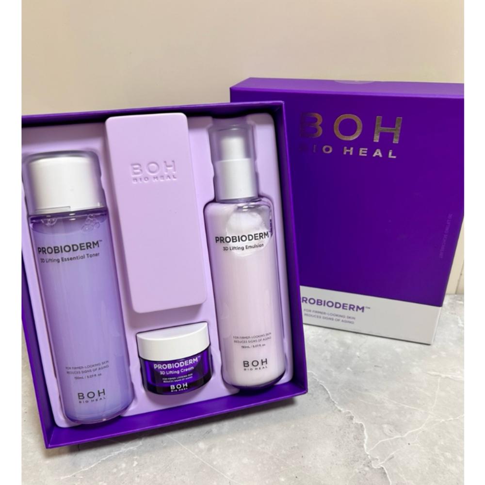 Bioheal BOH 韓國 Probioderm 3D 立體塑顏彈力護膚兩件套裝 (精華水 150ml + 乳液 150ml)