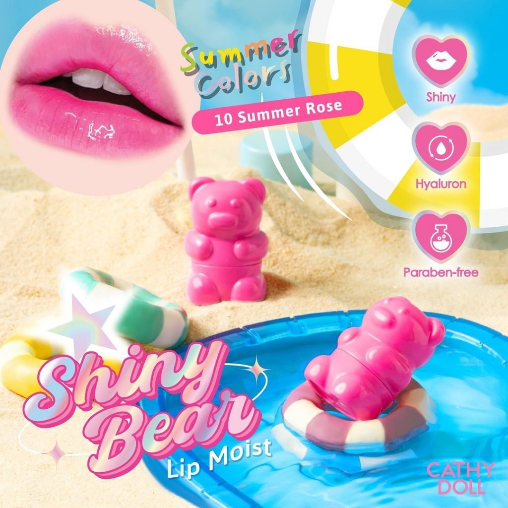 Cathy Doll Shiny Bear Lip Moist (#01 Candy Pink) 1.1g