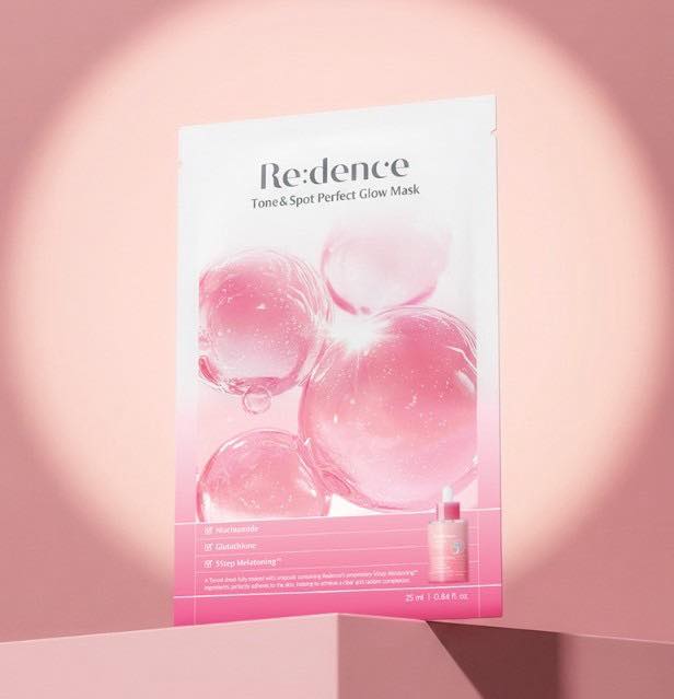 Re:dence Niacinamide Tone & Spot Perfect Glow Mask 25ml x 10