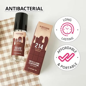 W.DRESSROOM 韓國 衣物居家香氛噴霧 (No.214 可可巧克力拿鐵) 70ml