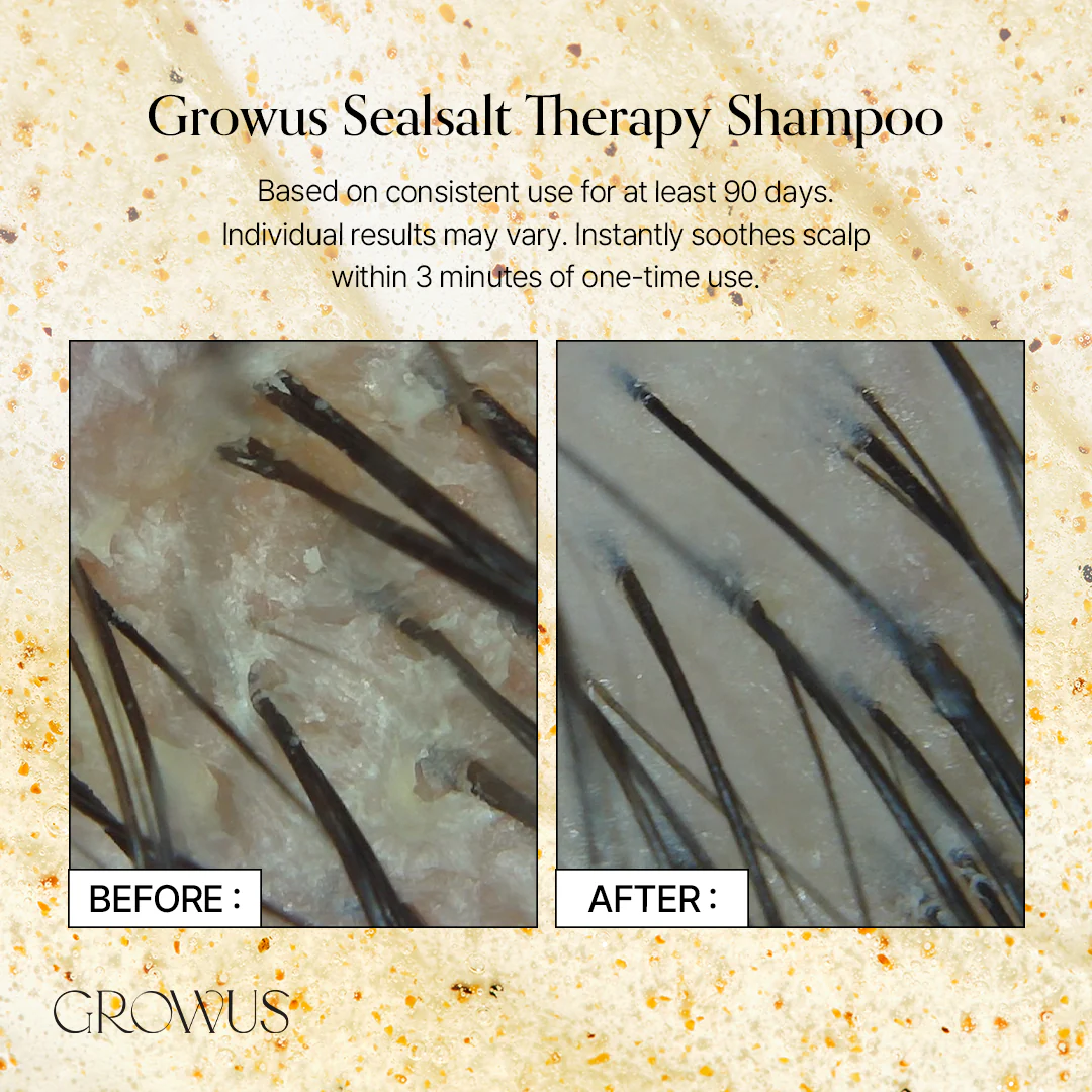 GROWUS Sea Salt Therapy Shampoo 500g