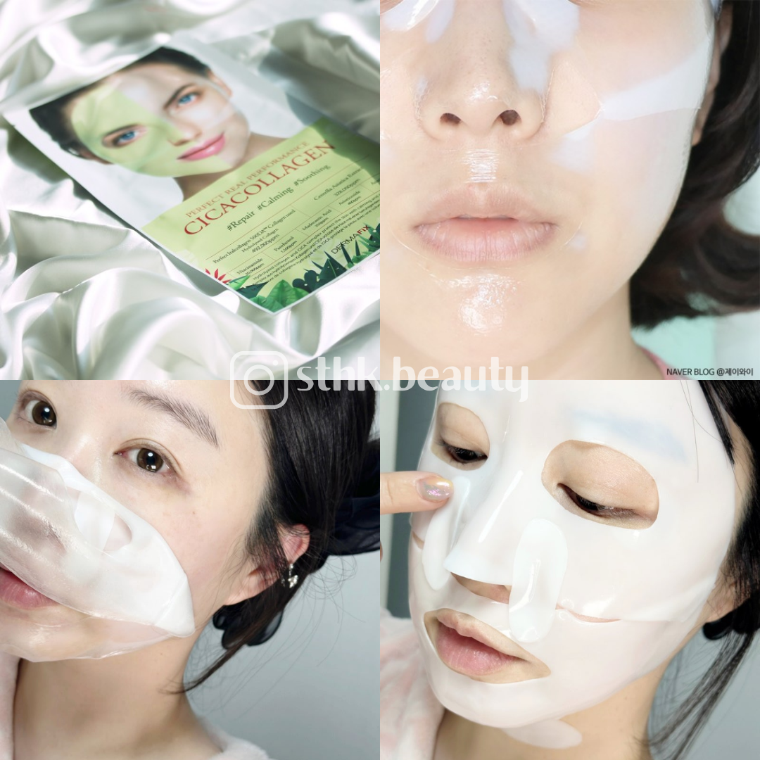 DERMAFIX Perfect Real Performance Cica Collagen Mask 23g x 8ea