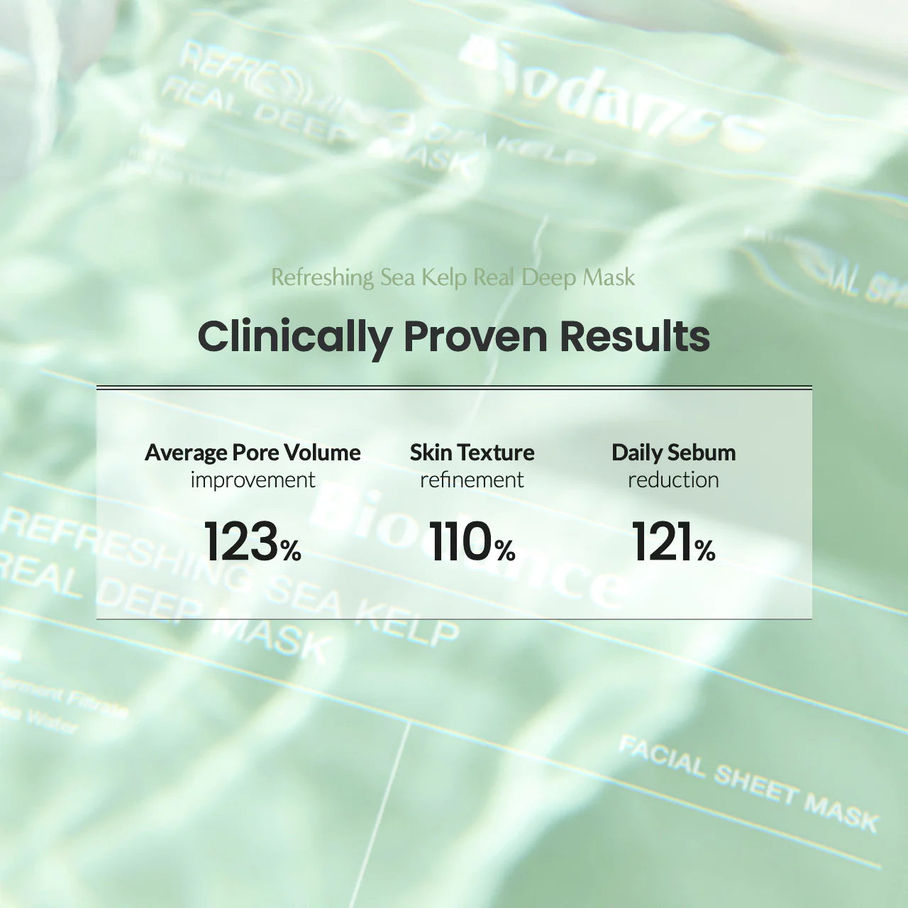 Biodance Refreshing Sea Kelp Real Deep Mask 34g x 4ea