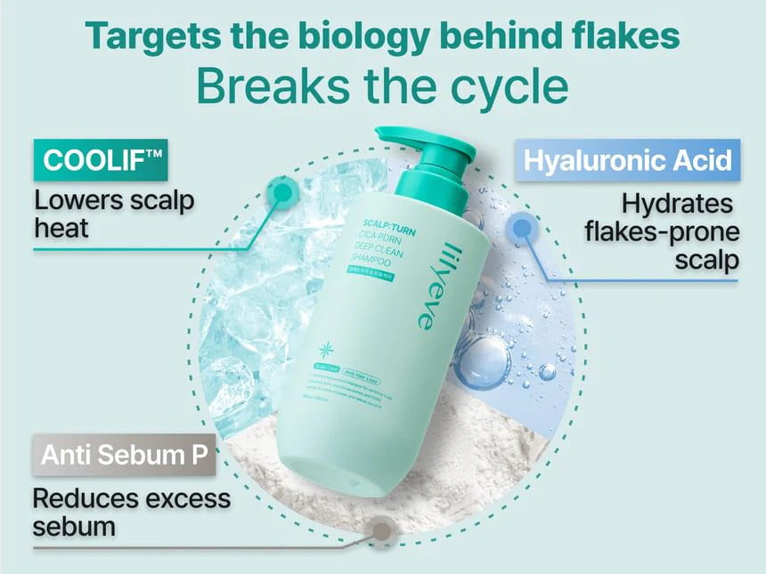 【Value Set】Lilyeve Cica PDRN Deep Clean Shampoo 500ml + Brush Ampoule 100ml