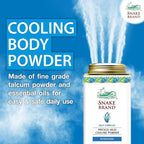 Snake Brand Kelp Complex Prickly Heat Cooling Body Powder (Refreshing) 140g