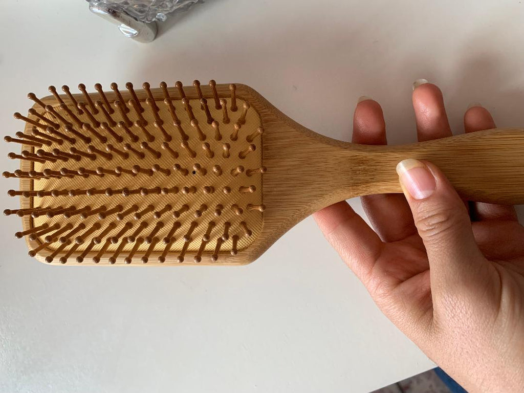 Brosse à cheveux en bambou Home Simply (1 unité)