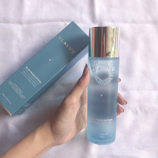 KLAVUU 藍珍珠 8杯海洋膠原水潤爽膚水 140ml